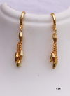 New Designer Fancy Golden Latest Earrings Collection E16